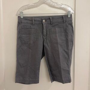 Vintage Y2K BeBop Gray Mid-Length Women's Shorts Capris